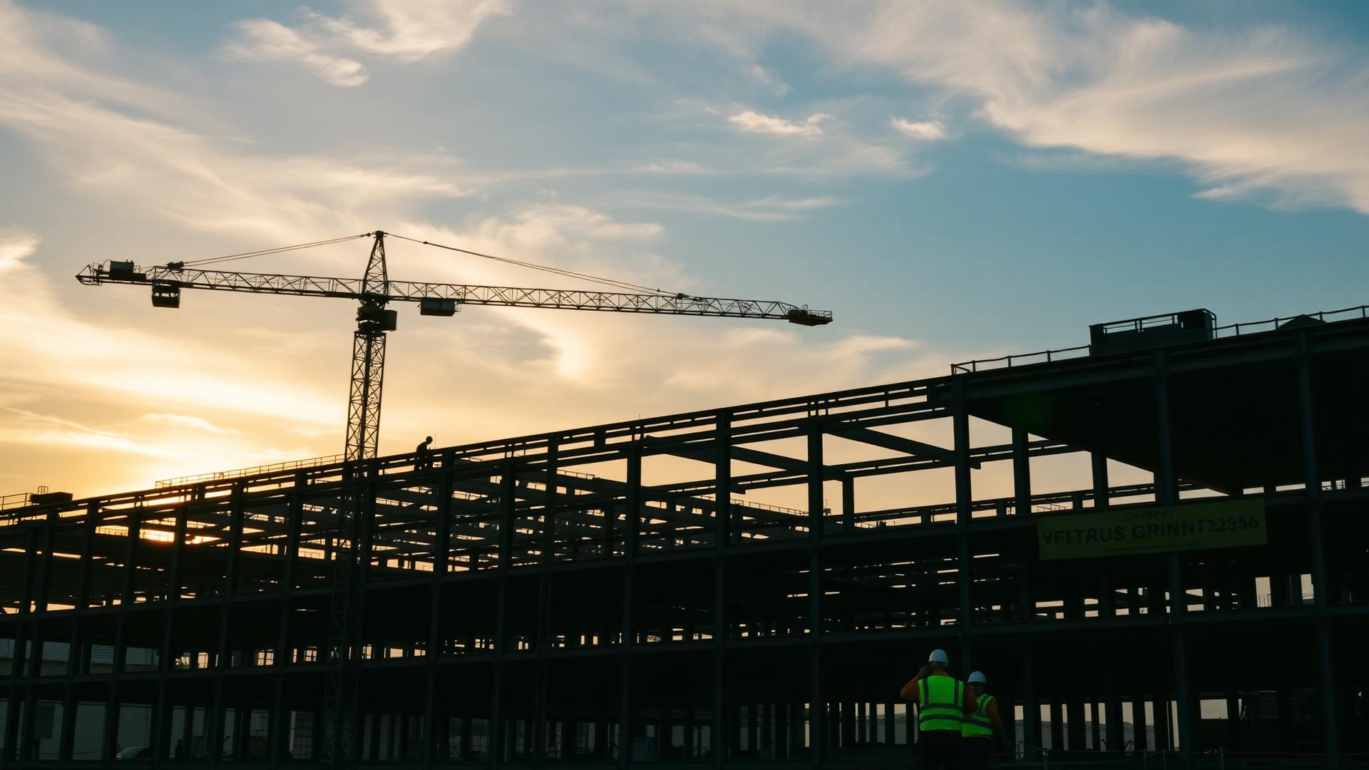 Industrial mechanical and electrical installation site